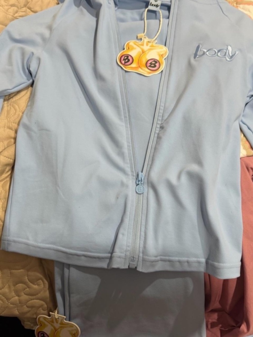 BODY BY RAVEN BASICS HOODIE 2.0 (ICY BLUE)